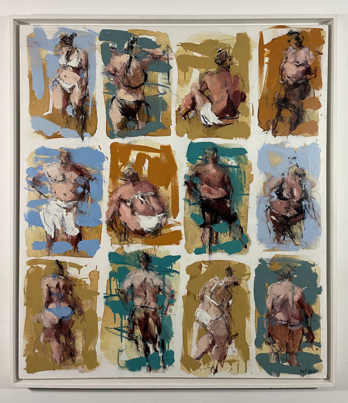 Twelve bathers V